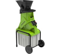 Садовый электрический измельчитель с контейнером GreenWorks GACSB 2206707