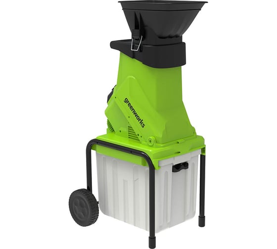 Садовый электрический измельчитель с контейнером GreenWorks GACSB 2206707