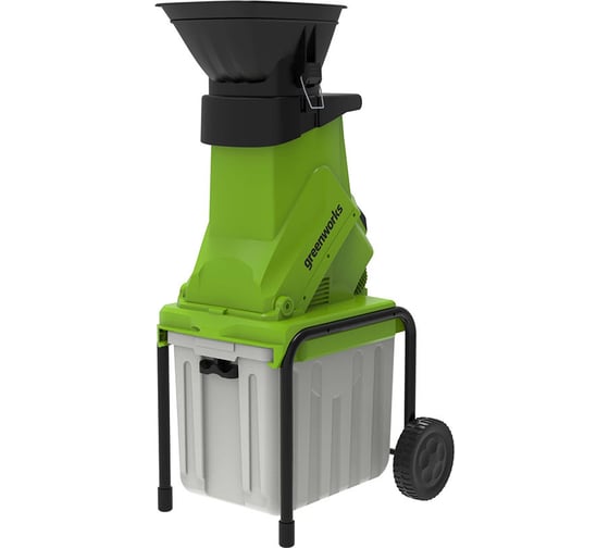Садовый электрический измельчитель с контейнером GreenWorks GACSB 2206707