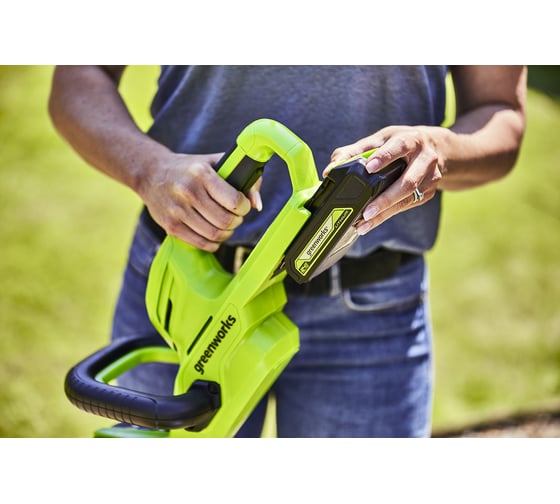 Аккумуляторный кусторез GreenWorks G24HT56 24 В 2205507
