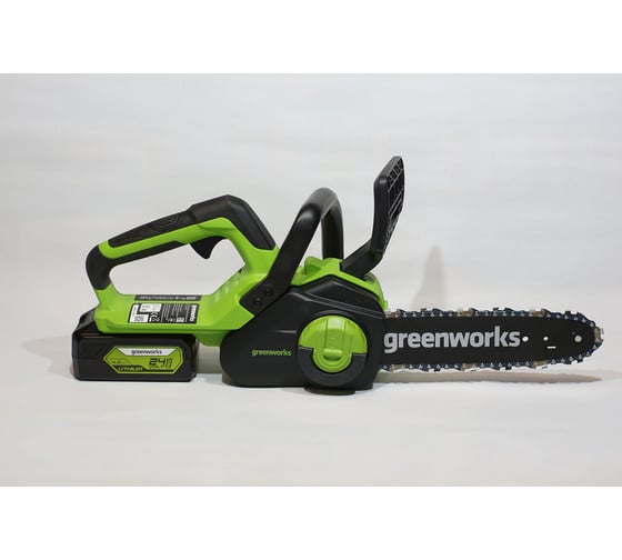 Цепная аккумуляторная пила GreenWorks G24CS25K2 24 В, 2 А*ч 2007707UA