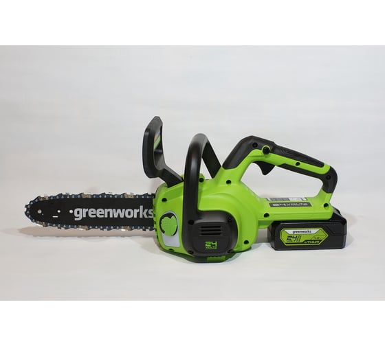 Цепная аккумуляторная пила GreenWorks G24CS25K2 24 В, 2 А*ч 2007707UA