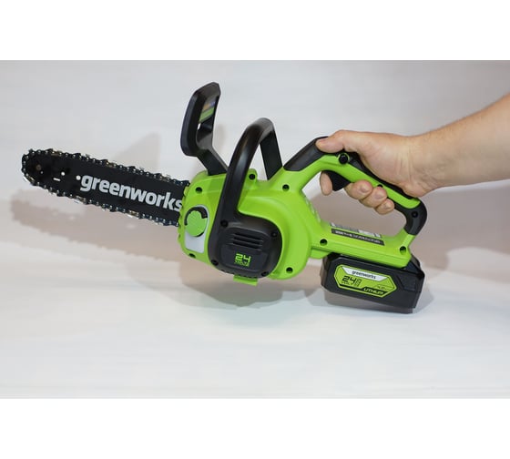 Цепная аккумуляторная пила GreenWorks G24CS25 24 В 2007707