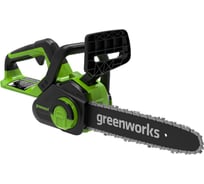 Цепная аккумуляторная пила GreenWorks G40CS30IIK2 40 В, 2 А*ч 2007807UA