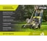 Бесщеточная газонокосилка Ryobi MAX POWER 36В RLM36x41H50PG 5133005543 3