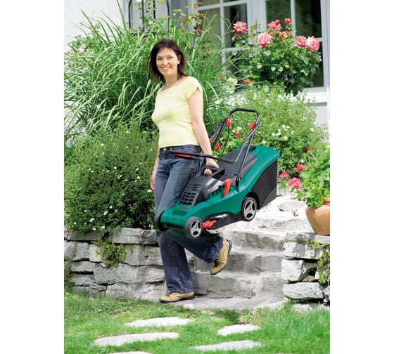 Электрическая несамоходная газонокосилка Bosch Rotak 37 0.600.881.B00