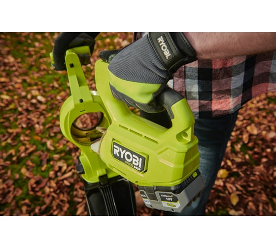 Бесщеточный садовый пылесос-воздуходувка Ryobi ONE+ 18В RY18BVXA-150 5133005666