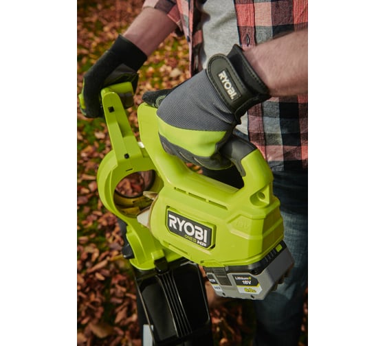 Бесщеточный садовый пылесос-воздуходувка Ryobi ONE+ 18В RY18BVXA-150 5133005666
