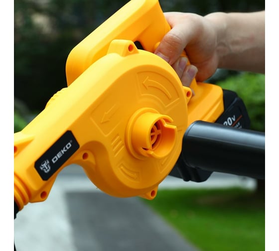Садовая аккумуляторная воздуходувка DEKO DKBL20, 20В, 1x4.0Ач 063-4312