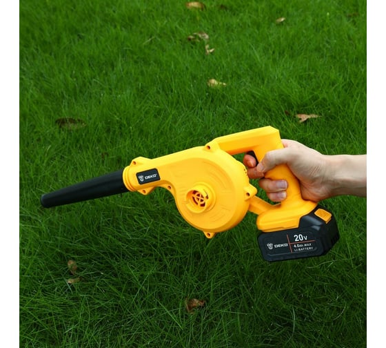 Садовая аккумуляторная воздуходувка DEKO DKBL20, 20В, 2x4.0Ач 063-4313