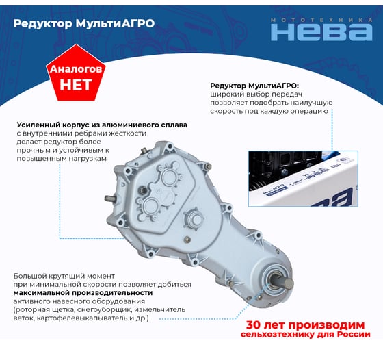 Мотоблок НЕВА Мототехника МБ2 МультиАГРО-ZS (GB225) 4650002230347
