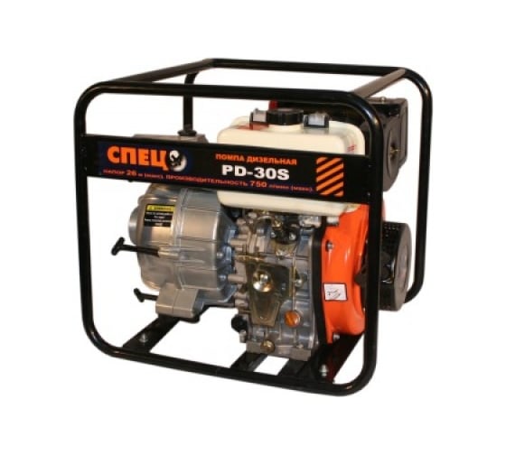 Дизельная мотопомпа СПЕЦ PD30S