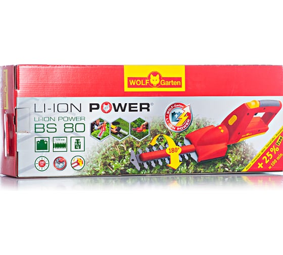 Аккумуляторные ножницы Wolf-Garten LI-ION Accu BS 80 7087880