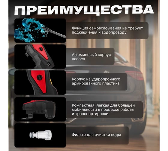 Мойка высокого давления WORTEX PW121700025