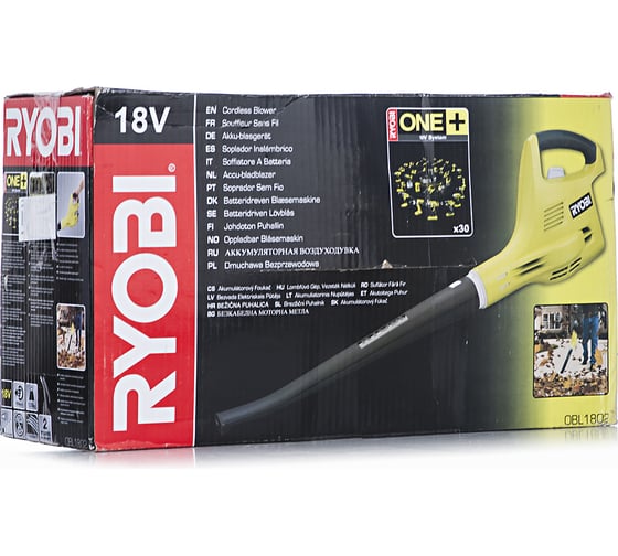 Аккумуляторная воздуходувка Ryobi ONE+ OBL1802 5133000731