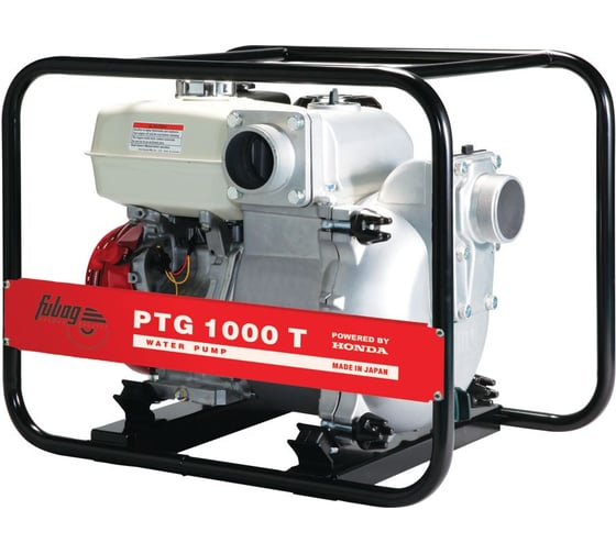 Мотопомпа для сильнозагрязненной воды FUBAG PTG 1000T 1