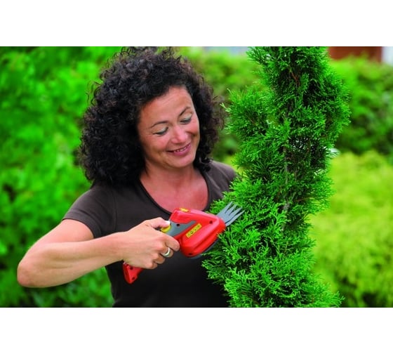 Аккумуляторные ножницы для газона и живой изгороди Wolf-Garten Finesse Set 7269085
