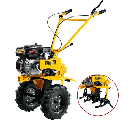 Бензиновый мотоблок с понижающей передачей STEHER GT-430