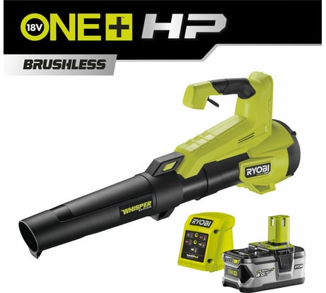 Бесщеточная воздуходувка Ryobi ONE+ 18В RY18BLXC-140 5133005357