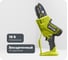 Бесщеточная цепная пила Ryobi ONE+ 18В RY18PSX10A-0 10 см 5133005433 1