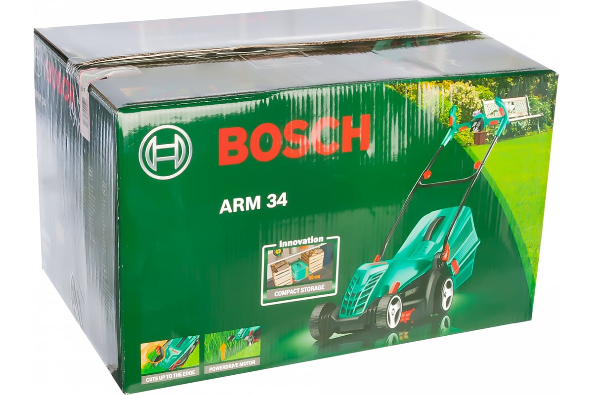 Газонокосилка Bosch ARM 34 0.600.8A6.101 - выгодная цена, отзывы ...