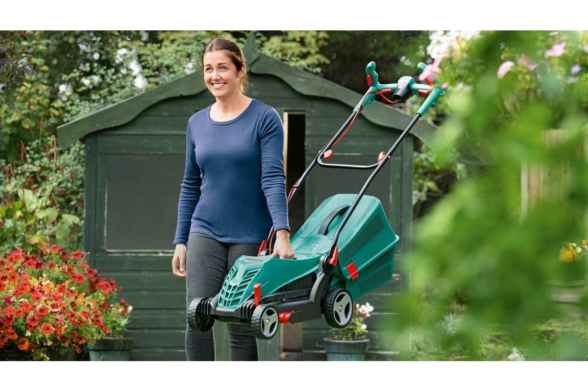 Электрическая газонокосилка Bosch ARM 37 0.600.8A6.201 - выгодная цена ...