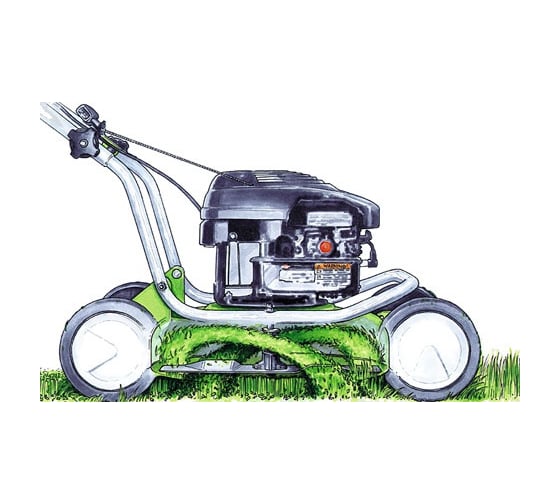 Бензиновая газонокосилка Viking МВ 2.1 R 63570113401