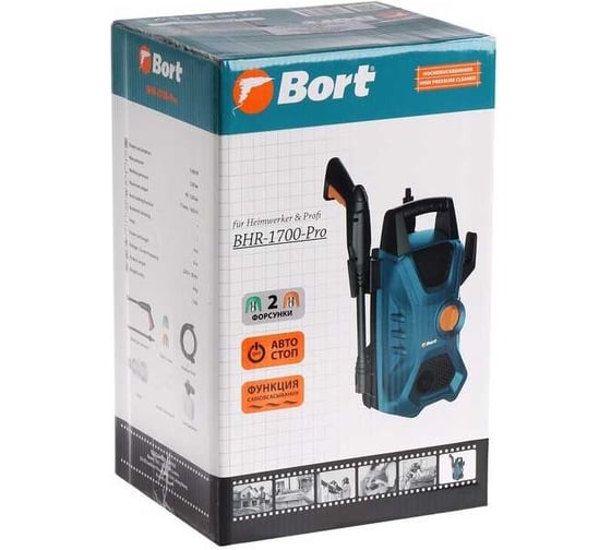 Мойка высокого давления BORT BHR-1700-Pro 93416305