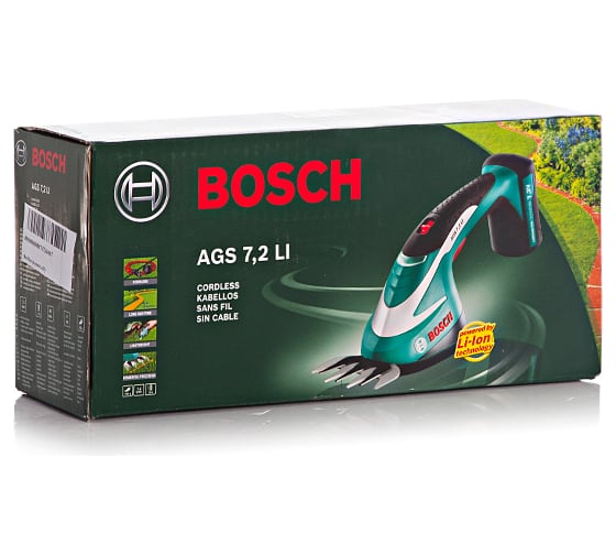 Аккумуляторные ножницы для травы Bosch AGS 7,2 LI 0.600.856.000