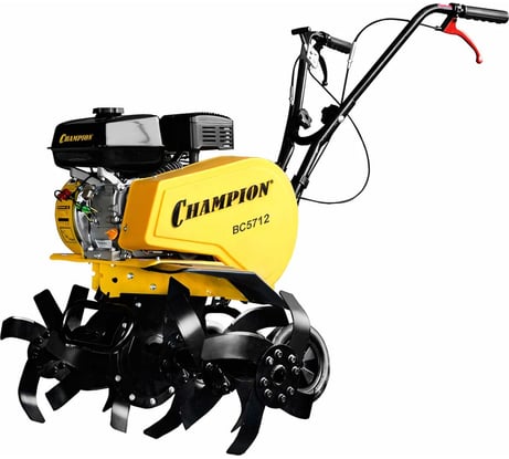 Мотокультиватор Champion BC5712 6,5лс 196cc 1V/1R шир. 30-55-85см глуб. 35см 3,6л, BC 5712 BC5712