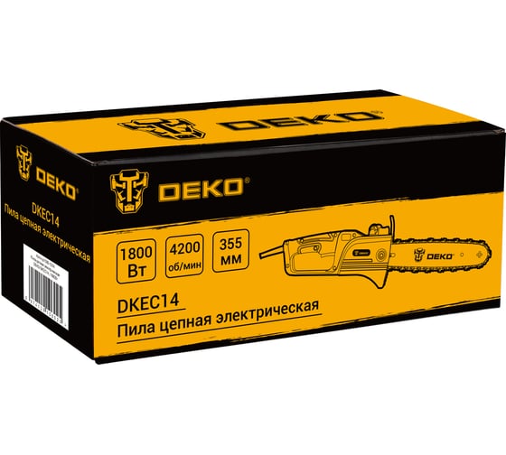 Электрическая цепная пила DEKO DKEC14 065-1214