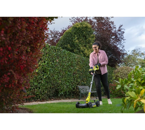 Триммер-газонокосилка Ryobi ONE+ 18В RY18LMC30A-120 5133005918