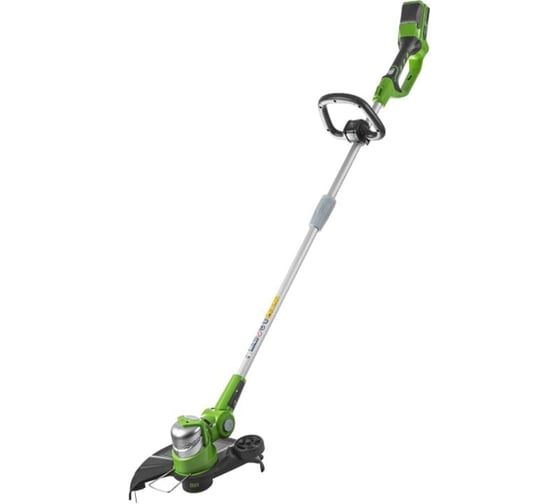 Аккумуляторный триммер GreenWorks 24V G24LT30M 1хАКБ 2 Ач и ЗУ 2100007VA
