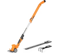Аккумуляторные ножницы-кусторез с штангой DAEWOO DAHT 1212Li SET