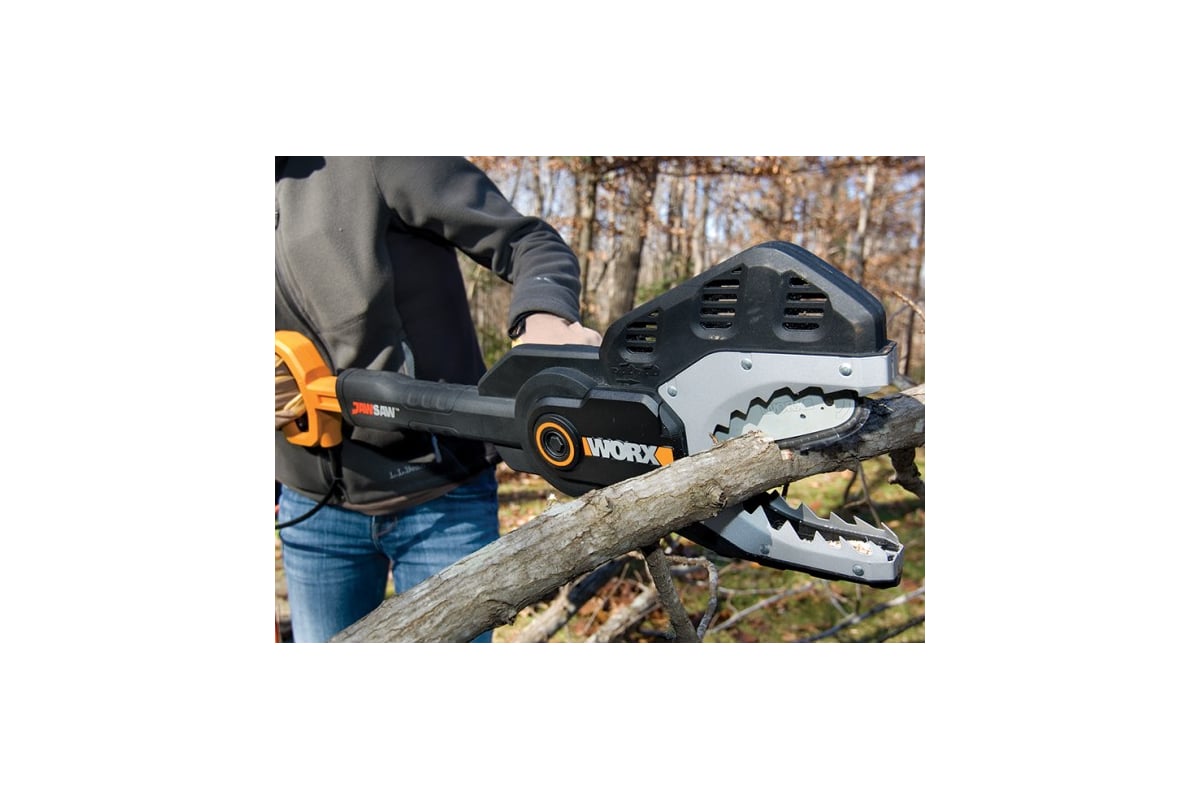 Цепной сучкорез WORX JAWSAW WG307E - выгодная цена, отзывы ...