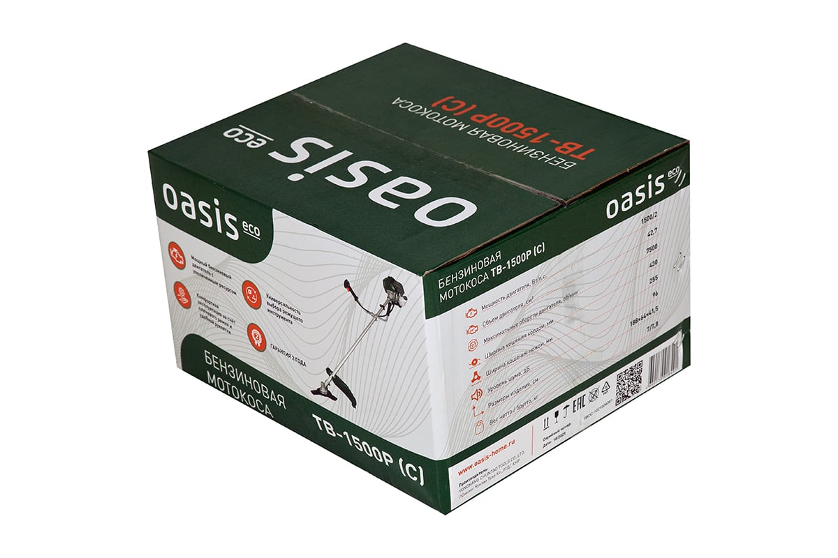 Бензиновая мотокоса OASIS TB-1500P ECO TB-1500P (С) - выгодная цена ...