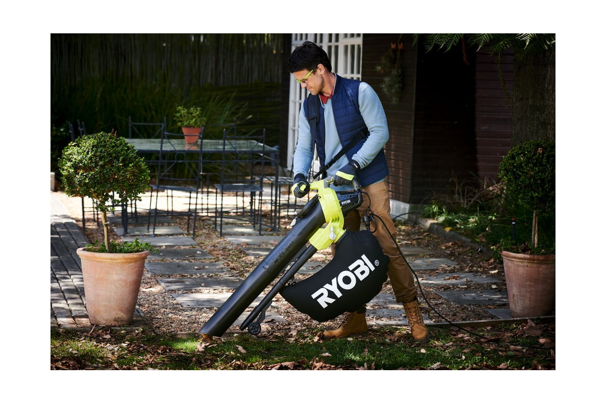 Садовый пылесос Ryobi RBV3000CESV 5133002190 - выгодная цена, отзывы ...