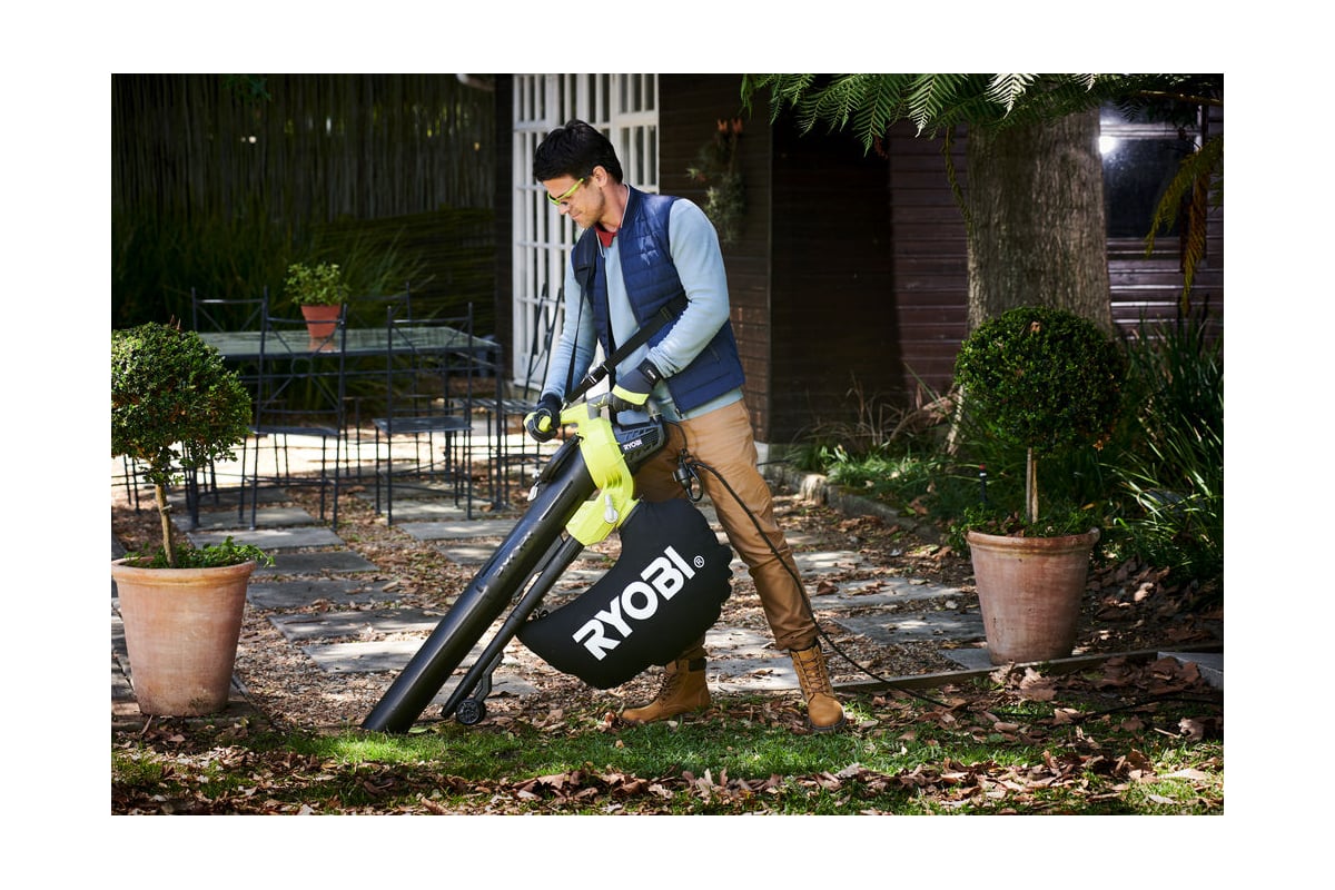 Садовый пылесос Ryobi RBV3000CESV 5133002190 - выгодная цена, отзывы ...
