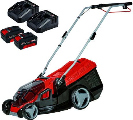 Аккумуляторная газонокосилка Einhell pxc GE-CM 36/36 Li 2x4.0А*ч 3413230