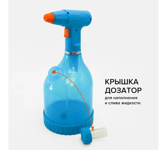 Садовый аккумуляторный опрыскиватель POLYAGRO aqua 1.5 л 7574203