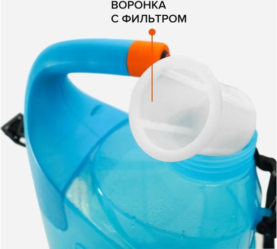 Садовый аккумуляторный опрыскиватель POLYAGRO aqua 7 л 7574207
