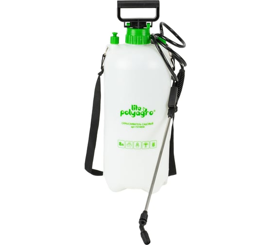 Садовый пневматический опрыскиватель POLYAGRO Lite 8 л 7574058