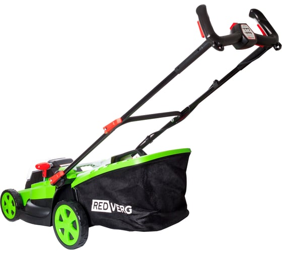 Аккумуляторная бесщеточная газонокосилка REDVERG RD-LM36-400BL/U 6672868