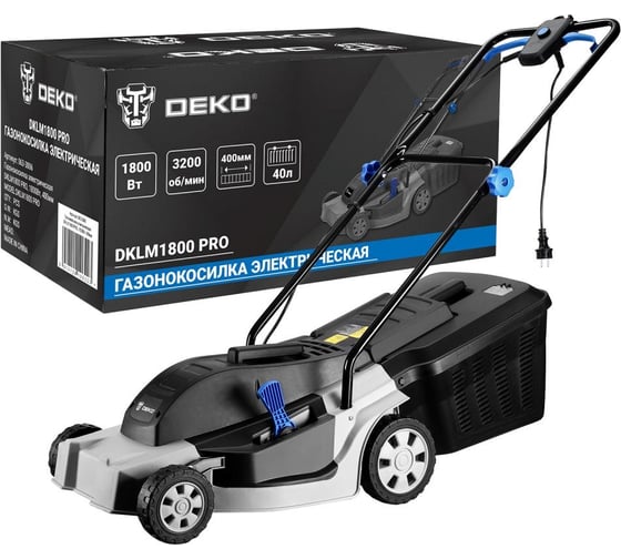Электрическая газонокосилка DEKO DKLM1800 PRO 063-3006