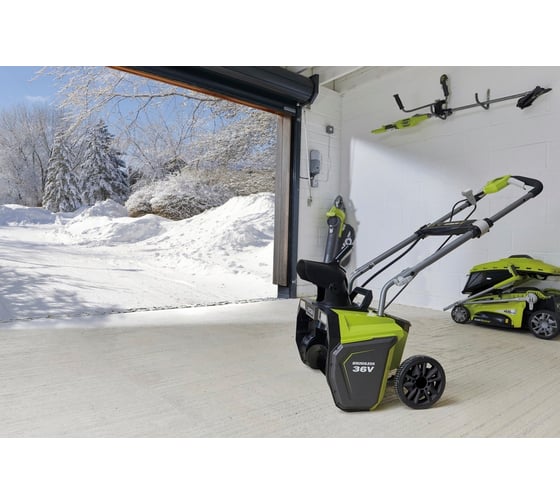 Аккумуляторный бесщеточный снегоуборщик Ryobi RST36B51 5133002520