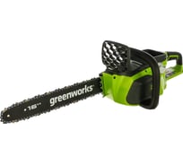 Аккумуляторная бесщеточная цепная пила Greenworks GD40CS40 20077