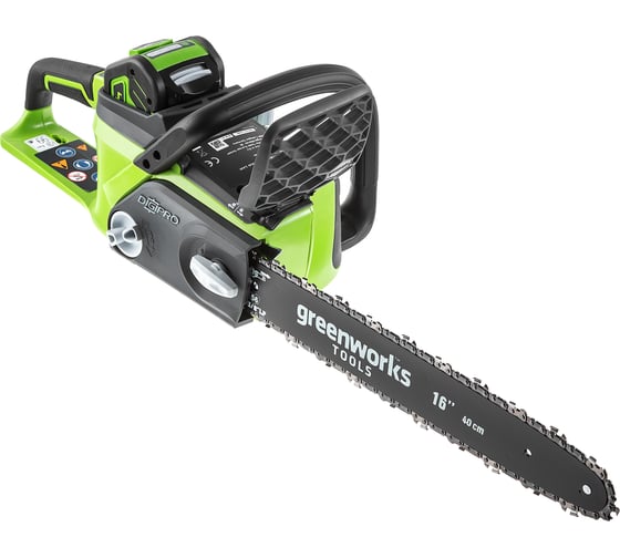 Аккумуляторная бесщеточная цепная пила Greenworks GD40CS40 20077