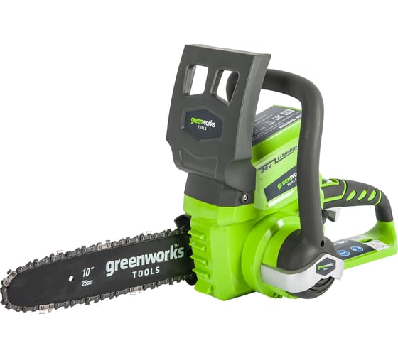 Аккумуляторная цепная пила Greenworks G24CS25 2000007