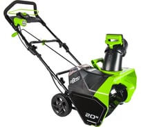 Аккумуляторный бесщеточный снегоуборщик Greenworks GD40STK4 2600607 15543459