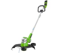 Аккумуляторный триммер Greenworks Deluxe G24LT30M 2100007